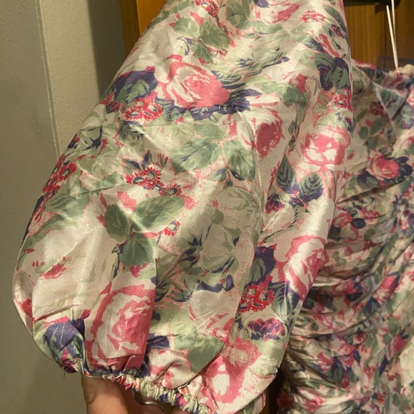 NWT! LoveShackFancy Pink Floral Dress - Picture 3 of 7